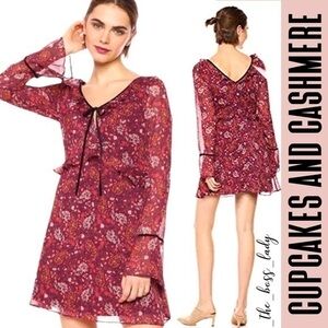 Cupcakes and Cashmere dress mini floral spring summer babydoll